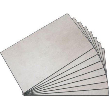 ACOUSTIC CEILING PRODUCTS Palisade 25.6"L x 14.8"W Vinyl Wall Tile, Wintry Mix, 8 Pack 53008